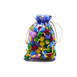 Sacchetti regalo da 100 pezzi Sacchetti in organza Sacchetti per imballaggio di caramelle e gioielli, 7x9cm, 10x12cm, 11x16cm, 13x18cm, 15x20cm, 17x23cm, 20x30cm