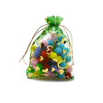 Sacchetti regalo da 100 pezzi Sacchetti in organza Sacchetti per imballaggio di caramelle e gioielli, 7x9cm, 10x12cm, 11x16cm, 13x18cm, 15x20cm, 17x23cm, 20x30cm
