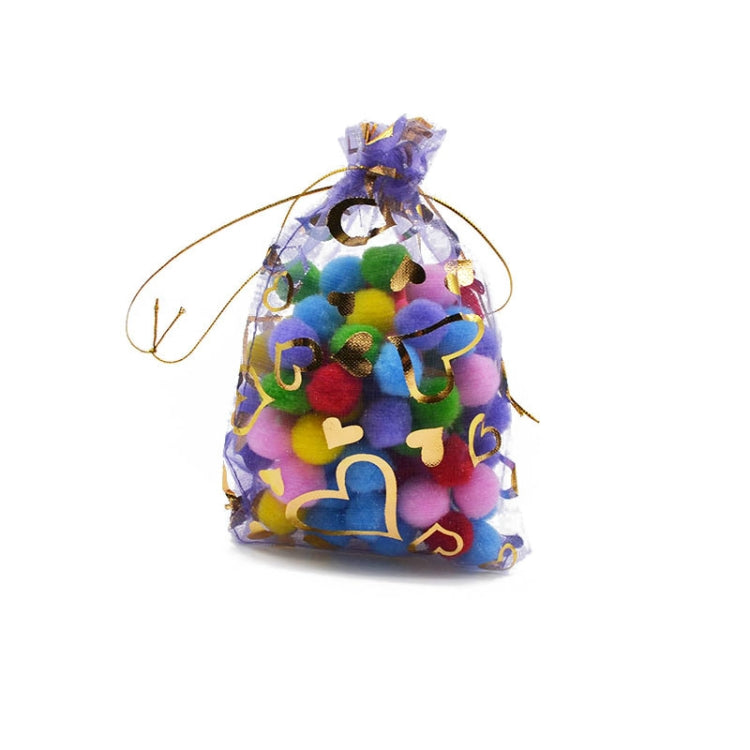 Sacchetti regalo da 100 pezzi Sacchetti in organza Sacchetti per imballaggio di caramelle e gioielli, 7x9cm, 10x12cm, 11x16cm, 13x18cm, 15x20cm, 17x23cm, 20x30cm