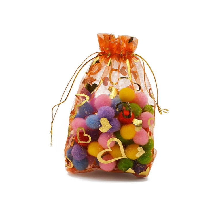Sacchetti regalo da 100 pezzi Sacchetti in organza Sacchetti per imballaggio di caramelle e gioielli, 7x9cm, 10x12cm, 11x16cm, 13x18cm, 15x20cm, 17x23cm, 20x30cm