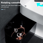 2 accessori per il bagno, mensola per doccia, treppiede rotante senza soluzione di continuità, rack di stoccaggio, treppiede da cucina