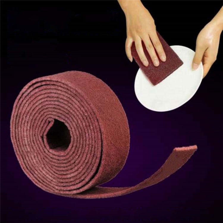 10 pezzi di spugnetta in nylon per smeriglio, in acciaio inox, per lucidare la ruggine, strofinaccio per pulire i piatti da cucina, 7 cm x 5.7 m, 9 cm x 1 m, 9 cm x 5.7 m, 9 cm x 20 m