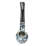 2 macchinetta per sigarette a rulli per tabacco in metallo da 70 mm per carta, Smoking Pipe
