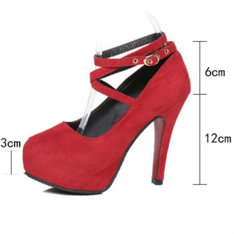 Scarpe da donna Tacchi alti a spillo con punta tonda, 42