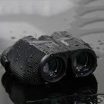 ROLISS 10X25 Telescopio binoculare ad alta potenza portatile impermeabile per sport all'aria aperta, 10X25