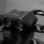 ROLISS 10X25 Telescopio binoculare ad alta potenza portatile impermeabile per sport all'aria aperta, 10X25