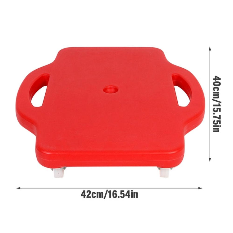 Attrezzatura per l'allenamento dell'equilibrio dello scooter a quattro ruote quadrato per bambini, Blow Molding Red One, Thickened Rotomolding Red One