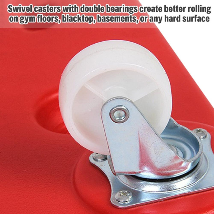 Attrezzatura per l'allenamento dell'equilibrio dello scooter a quattro ruote quadrato per bambini, Blow Molding Red One, Thickened Rotomolding Red One