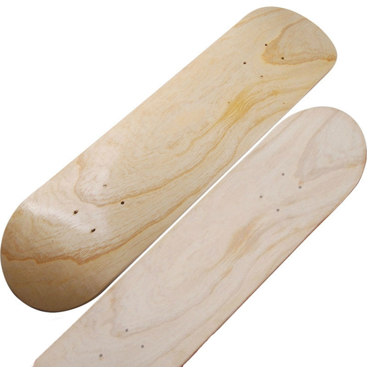 Skateboard a quattro ruote Tavola ruvida con superficie per skateboard a doppio rilievo in acero a 8 strati, 31 x 8 inch