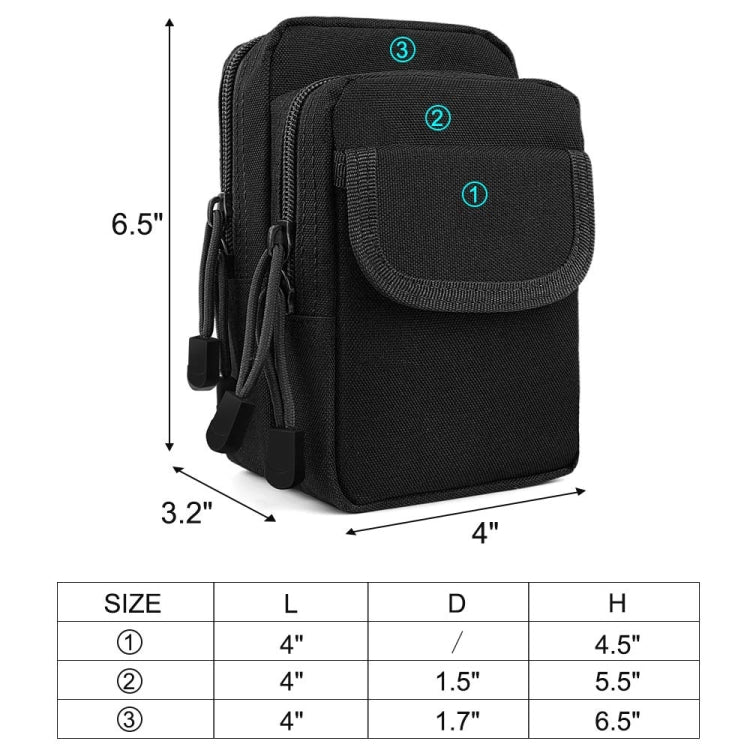 Custodia per borsa per telefono con tasca piccola per gadget, cintura, marsupio