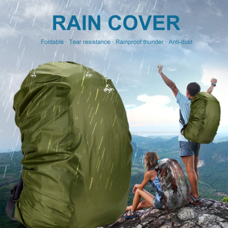 Copertura protettiva ultraleggera portatile per zaino antipolvere impermeabile regolabile, 35L, 45L, 55-60L, 70L, 80L