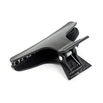 Clip a farfalla per parrucchiere in plastica nera 12 pezzi