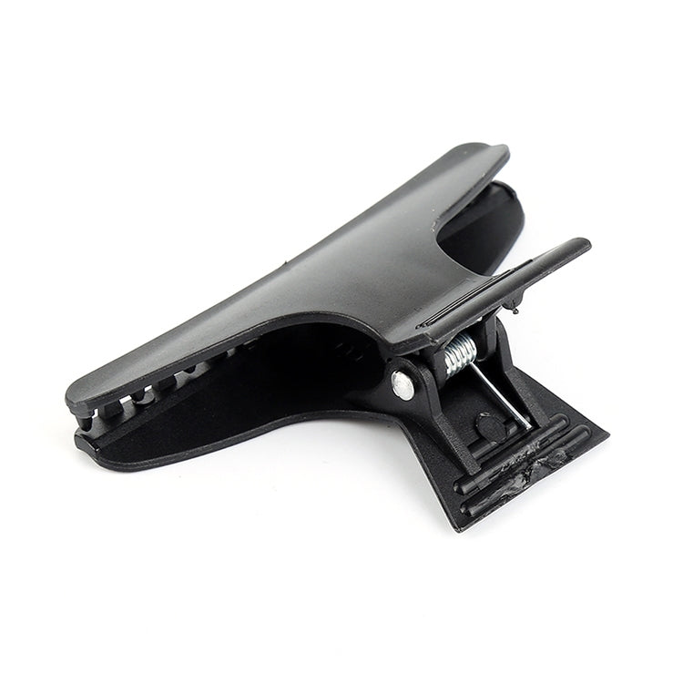 Clip a farfalla per parrucchiere in plastica nera 12 pezzi