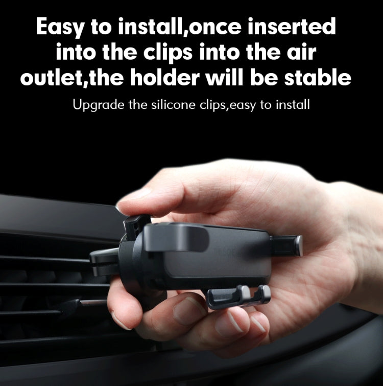 Porta cellulare per presa d'aria per aria condizionata per auto, Black Upgrade Pro Metal, Red Upgrade Pro Metal, Gold Upgrade Pro Metal, Gray Upgrade Pro Metal