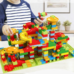 Giocattoli educativi per l'apprendimento dell'intelligenza creativa Blocchi di costruzione per diapositive di piccole particelle fai-da-te, 165 PCS, 330 PCS