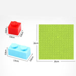 Giocattoli educativi per l'apprendimento dell'intelligenza creativa Blocchi di costruzione per diapositive di piccole particelle fai-da-te, 165 PCS, 330 PCS