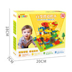 Giocattoli educativi per l'apprendimento dell'intelligenza creativa Blocchi di costruzione per diapositive di piccole particelle fai-da-te, 165 PCS, 330 PCS
