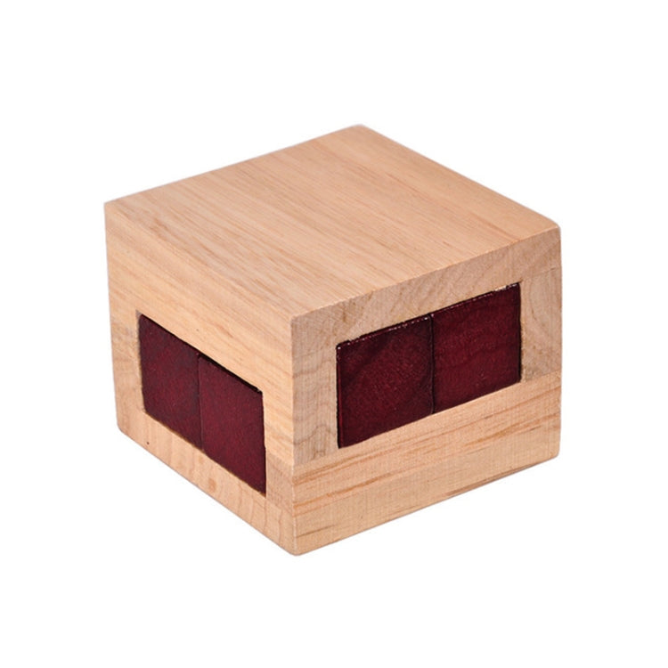 Giocattolo educativo per bambini in legno per adulti Lucchetto Kongming Lucchetto in quercia Luban, Kongming Lock