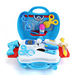 Simulazione per bambini Set di utensili per la tavola da cucina Cosmetici Finta di giocare a casa Giocattolo valigia, Medical, Kitchen, Supermaket, Tools, Makeup