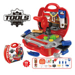 Simulazione per bambini Set di utensili per la tavola da cucina Cosmetici Finta di giocare a casa Giocattolo valigia, Medical, Kitchen, Supermaket, Tools, Makeup