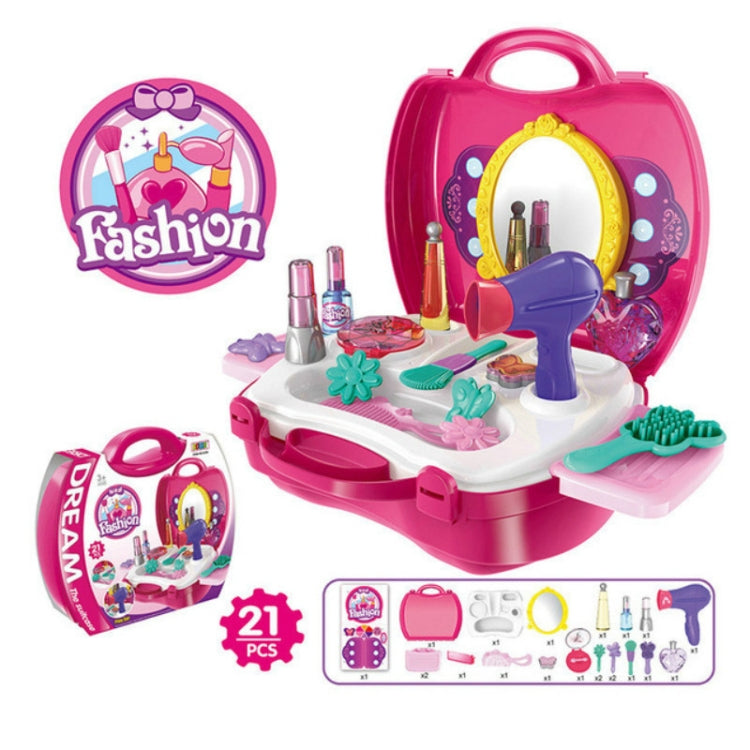 Simulazione per bambini Set di utensili per la tavola da cucina Cosmetici Finta di giocare a casa Giocattolo valigia, Medical, Kitchen, Supermaket, Tools, Makeup