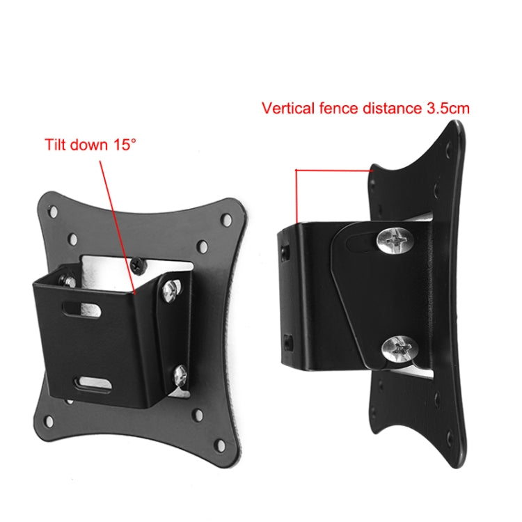 Supporto universale verticale per monitor TV 14-24 pollici