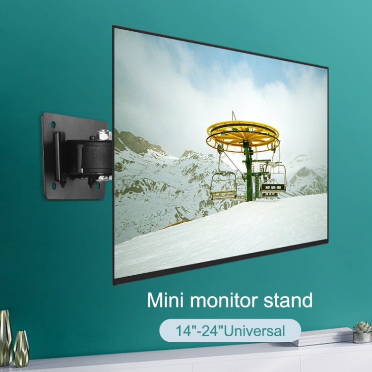 Supporto universale verticale per monitor TV 14-24 pollici