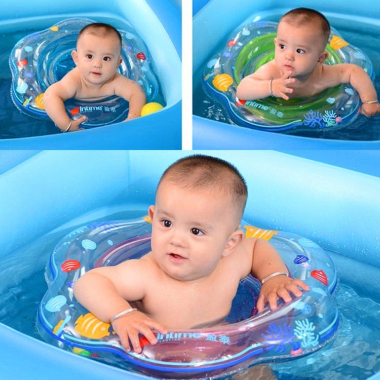 Anello da seduta con doppio anello da nuoto sotto le ascelle spesso per bambini in PVC Intime, Double Underarm Swimming Ring(Pink), Double Underarm Swimming Ring(Blue), Double Underarm Swimming Ring(Green)