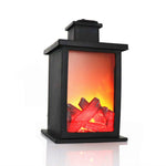 Lampade da tavolo a LED per esterni Camino artificiale Candeliere Fiamma di carbone Decorazione retrò