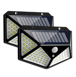 Lampada da parete solare a induzione 100 LED esterni