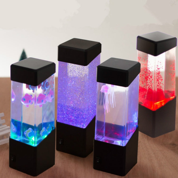 Decorazione domestica della luce notturna dell'atmosfera creativa delle meduse del LED