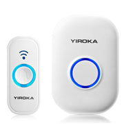 Campanello wireless Yiroka Campanello intelligente Campanello digitale per anziani, EU Plug, US Plug