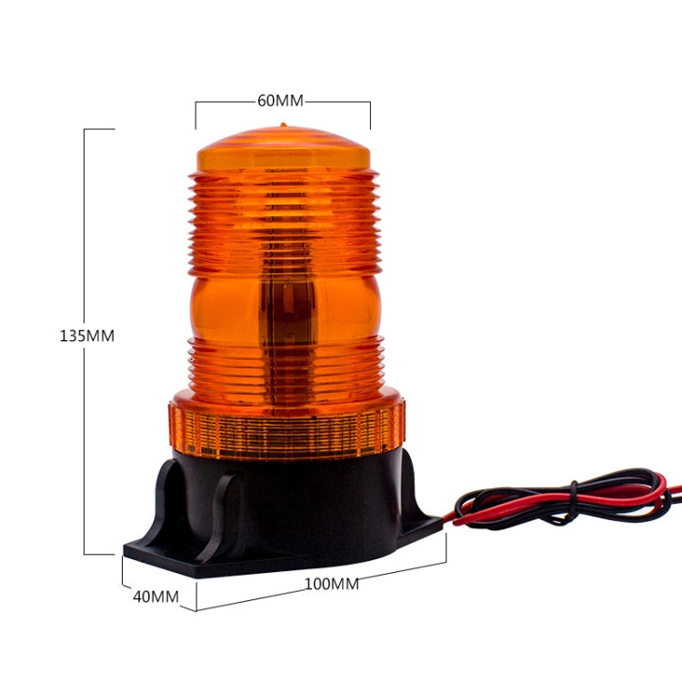 Luci di avvertimento per carrelli elevatori 10-110 V Luci stroboscopiche per la scuola Traffico Costruzione LED Tetto per veicoli di ingegneria Luci flash, Forklift Warning Lights