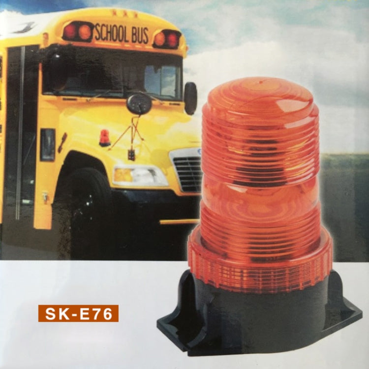 Luci di avvertimento per carrelli elevatori 10-110 V Luci stroboscopiche per la scuola Traffico Costruzione LED Tetto per veicoli di ingegneria Luci flash, Forklift Warning Lights