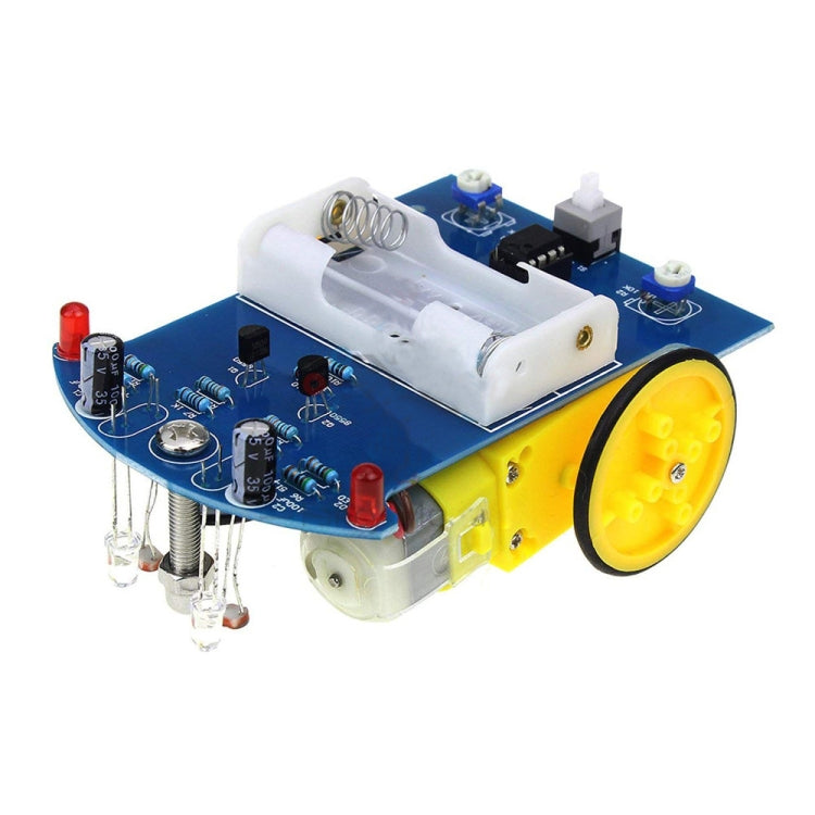 D2-1 Parti di robot fotosensibili per auto elettriche con tracciamento fai-da-te, Electric Tracking Car