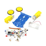 D2-1 Parti di robot fotosensibili per auto elettriche con tracciamento fai-da-te, Electric Tracking Car