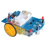 D2-1 Parti di robot fotosensibili per auto elettriche con tracciamento fai-da-te, Electric Tracking Car