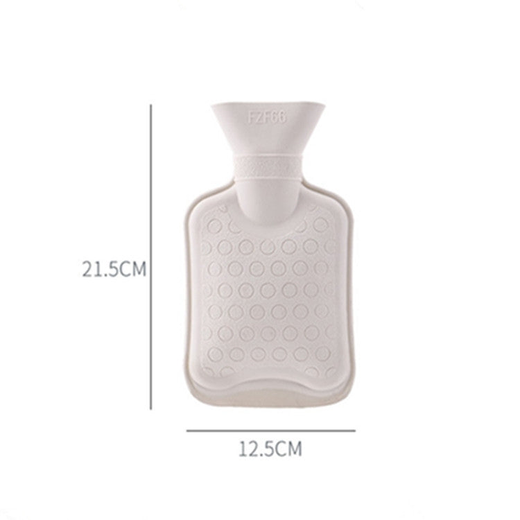 Borsa per acqua calda in peluche, borsa per acqua calda con lavaggio a forma di coniglio