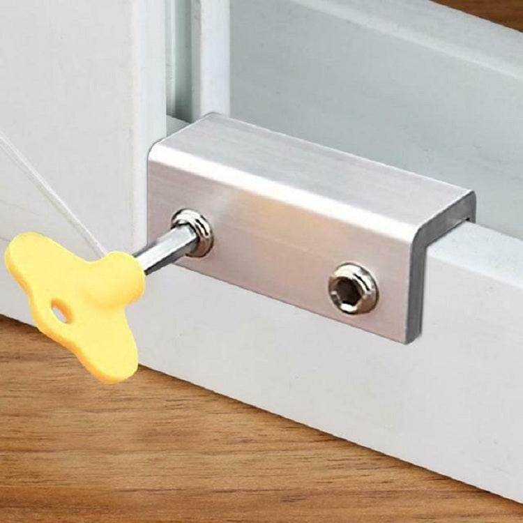 Fermaporta antifurto per porta e finestra della guardia di sicurezza per bambini, Single Hole, Double Hole