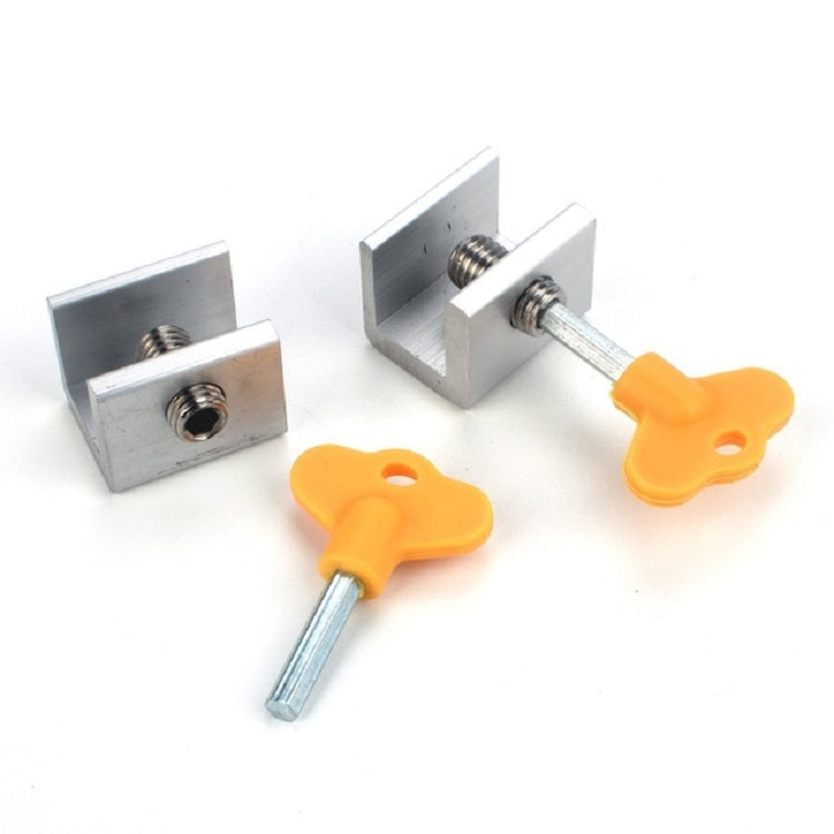 Fermaporta antifurto per porta e finestra della guardia di sicurezza per bambini, Single Hole, Double Hole