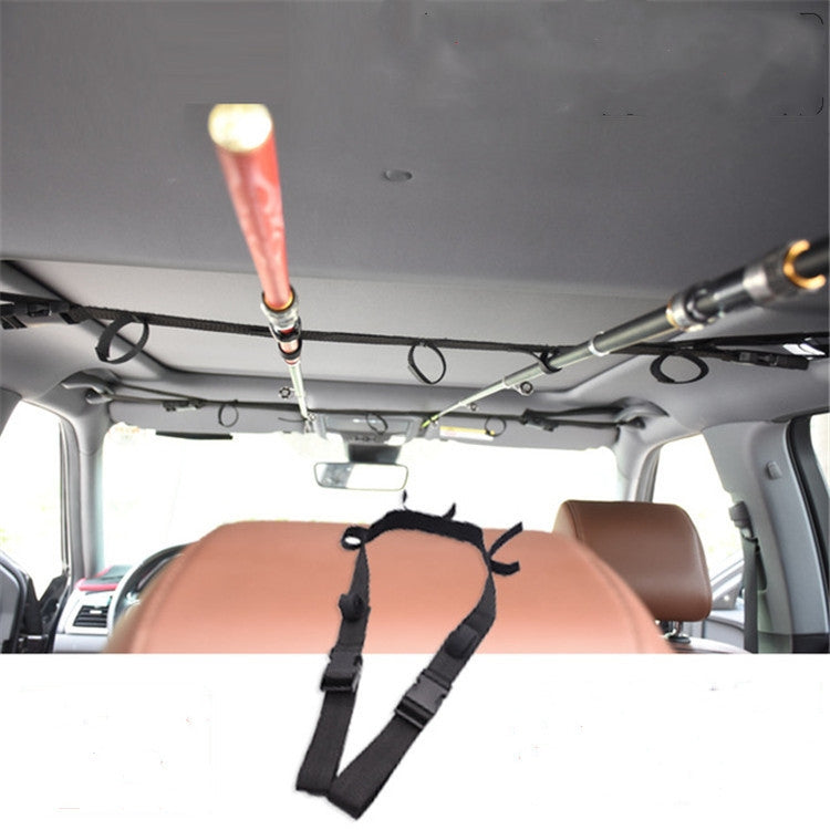 Supporto cintura per canna da pesca auto 22 cm nero