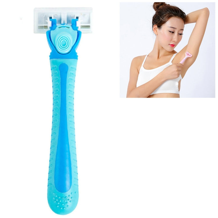 Rasoio manuale da donna per rimozione peli corpo