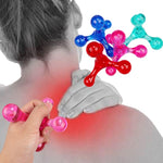 Massaggiatore a forma di rana, equilibrio manuale, massaggiatore a quattro sfere, sfera per massaggio in vita, H-shaped Light Blue, H-shaped Light Pink, Four-ball Pink, Four-ball Blue, Four-ball Green, Four-ball Red