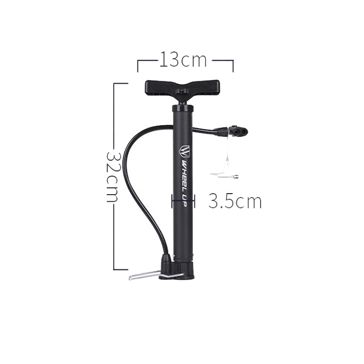 2 PZ WHEEL UP Mini pompa portatile ad alta pressione per bicicletta Pompa manuale per uso domestico, WHEEL UP Mini Pump