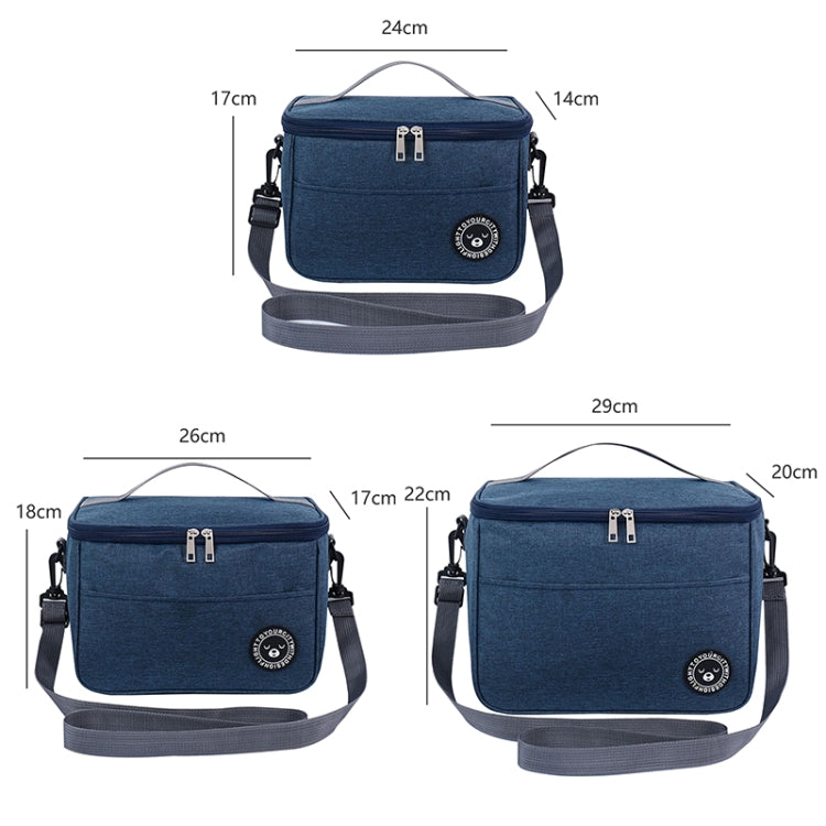 Borsa termica per il pranzo, resistente e impermeabile, per il pranzo, con tracolla, S, M, L