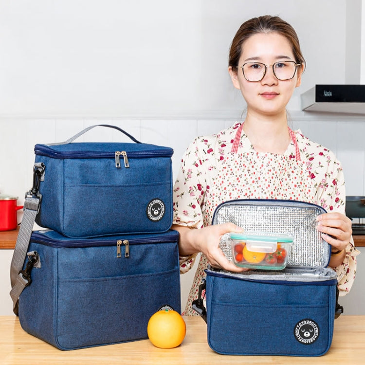 Borsa termica per il pranzo, resistente e impermeabile, per il pranzo, con tracolla, S, M, L