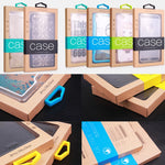 Scatola per imballaggio custodia in pelle per custodia in carta kraft da 50 pezzi, L 5.8-6.7 Inch, S 4.7 Inch