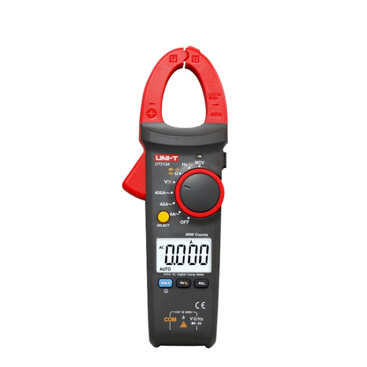 Pinza amperometrica digitale UT213C 400A con rilevatore tensione