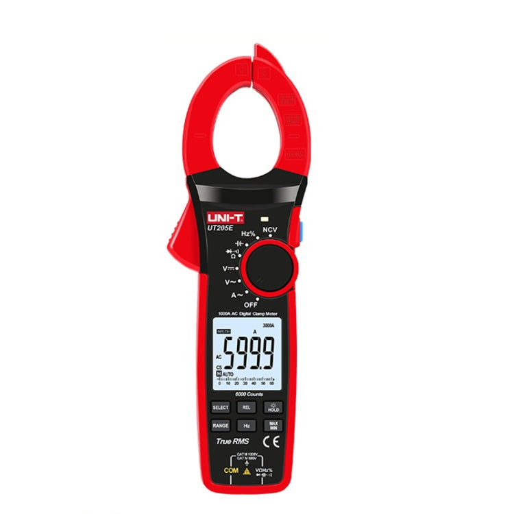 Rilevatore di tensione CA CC con pinza digitale 1000A 42 mm