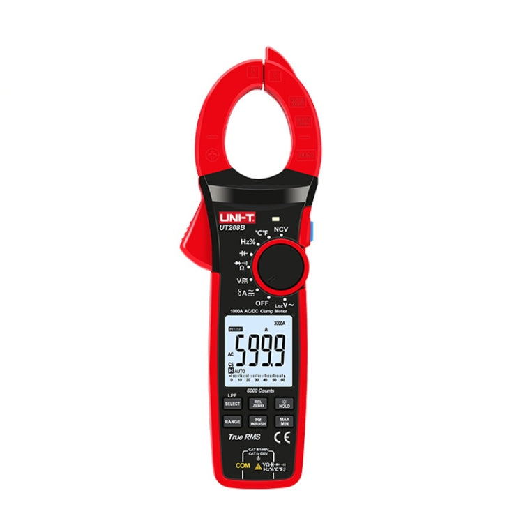 Rilevatore di tensione CA CC con pinza digitale 1000A 42 mm